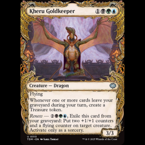 MTG Kheru Goldkeeper Tarkir: Dragonstorm tdm#313