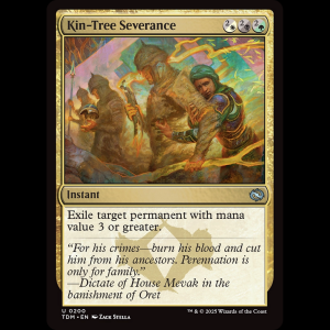 MTG Kin-Tree Severance Tarkir: Dragonstorm tdm#200
