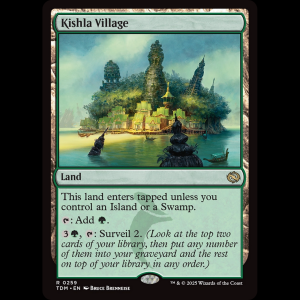 MTG Kishla Village Tarkir: Dragonstorm tdm#259