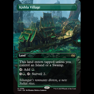 MTG Kishla Village Tarkir: Dragonstorm tdm#396