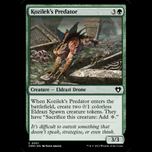 MTG Kozilek's Predator Commander Masters cmm#301
