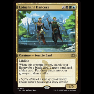 MTG Lotuslight Dancers Tarkir: Dragonstorm tdm#204