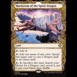 MTG Maelstrom of the Spirit Dragon Tarkir: Dragonstorm tdm#326