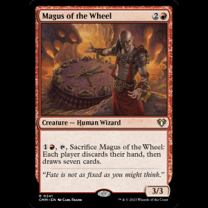 MTG Magus of the Wheel Commander Masters cmm#241