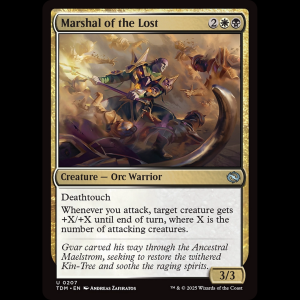 MTG Marshal of the Lost Tarkir: Dragonstorm tdm#207