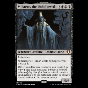 MTG Mikaeus, the Unhallowed Commander Masters cmm#173