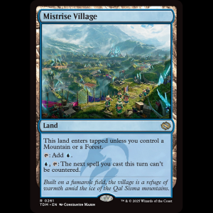 MTG Mistrise Village Tarkir: Dragonstorm tdm#261