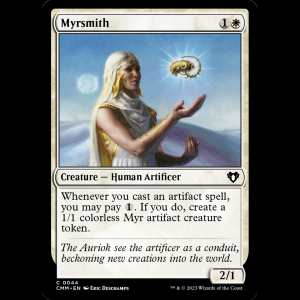 MTG Myrsmith Commander Masters cmm#44