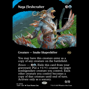 MTG Naga Fleshcrafter Tarkir: Dragonstorm tdm#333
