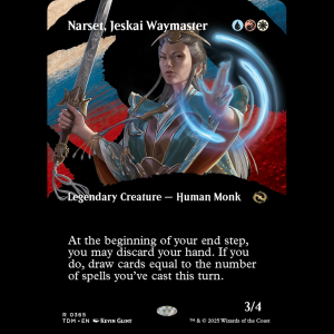 MTG Narset, Jeskai Waymaster Tarkir: Dragonstorm tdm#365