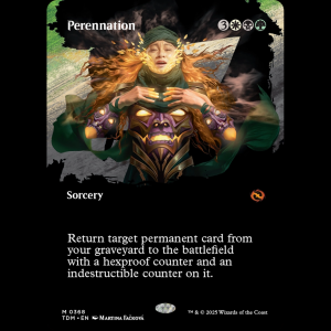 MTG Perennation Tarkir: Dragonstorm tdm#368