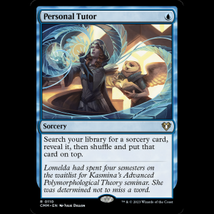 MTG Personal Tutor Commander Masters cmm#110
