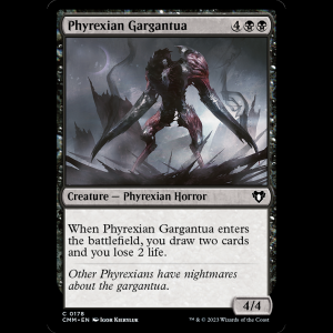 MTG Phyrexian Gargantua Commander Masters cmm#178