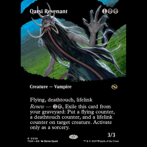 MTG Qarsi Revenant Tarkir: Dragonstorm tdm#338