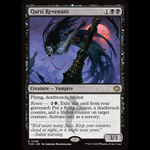 MTG Qarsi Revenant Tarkir: Dragonstorm tdm#86