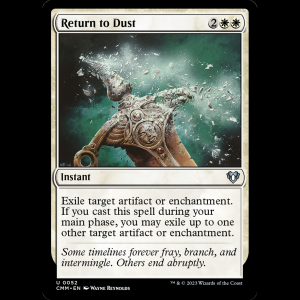 MTG Return to Dust Commander Masters cmm#52
