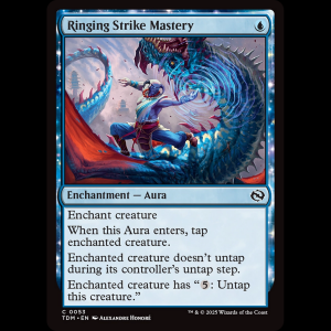 MTG Ringing Strike Mastery Tarkir: Dragonstorm tdm#53
