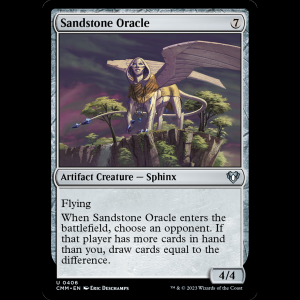 MTG Sandstone Oracle Commander Masters cmm#406