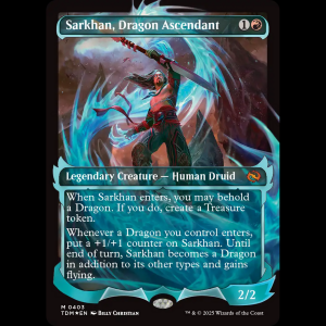 MTG Sarkhan, Dragon Ascendant Tarkir: Dragonstorm tdm#403