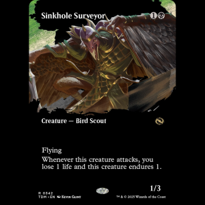 MTG Sinkhole Surveyor Tarkir: Dragonstorm tdm#342