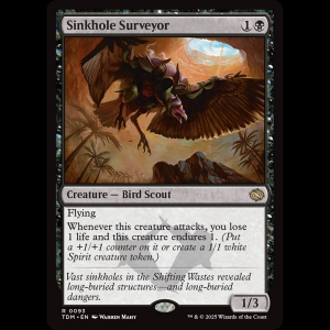 MTG Sinkhole Surveyor Tarkir: Dragonstorm tdm#93
