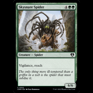 MTG Skysnare Spider Commander Masters cmm#322