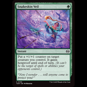 MTG Snakeskin Veil Tarkir: Dragonstorm tdm#159