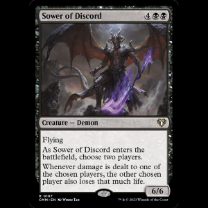 MTG Sower of Discord Commander Masters cmm#187