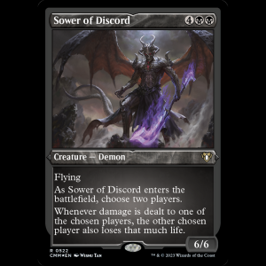 MTG Sower of Discord Commander Masters cmm#522