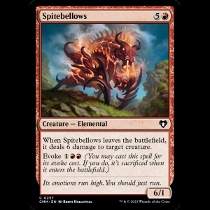 MTG Spitebellows Commander Masters cmm#257