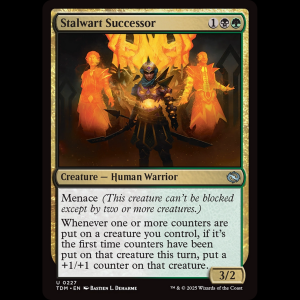 MTG Stalwart Successor Tarkir: Dragonstorm tdm#227