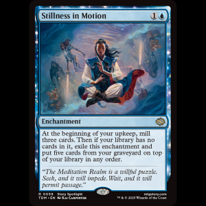MTG Stillness in Motion Tarkir: Dragonstorm tdm#59