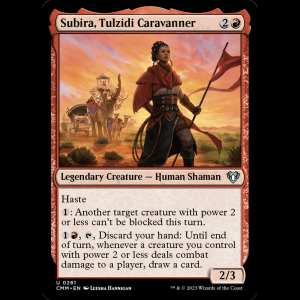 MTG Subira, Tulzidi Caravanner Commander Masters cmm#261