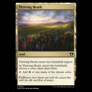 MTG Thriving Heath Commander Masters cmm#431