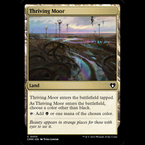 MTG Thriving Moor Commander Masters cmm#433