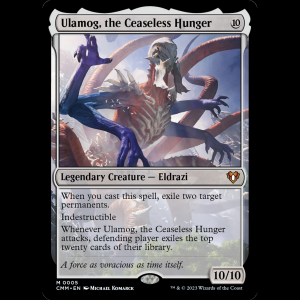 MTG Ulamog, the Ceaseless Hunger Commander Masters cmm#5