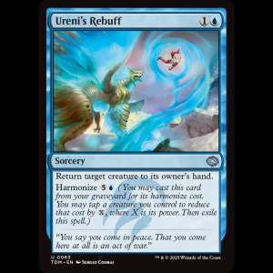 MTG Ureni's Rebuff Tarkir: Dragonstorm tdm#63