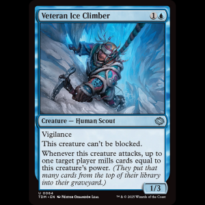 MTG Veteran Ice Climber Tarkir: Dragonstorm tdm#64
