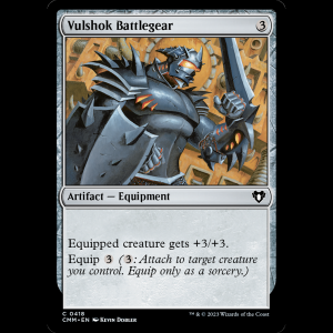MTG Vulshok Battlegear Commander Masters cmm#418
