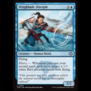 MTG Wingblade Disciple Tarkir: Dragonstorm tdm#65