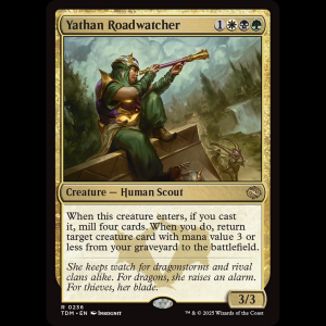 MTG Yathan Roadwatcher Tarkir: Dragonstorm tdm#236