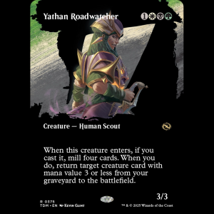 MTG Yathan Roadwatcher Tarkir: Dragonstorm tdm#375