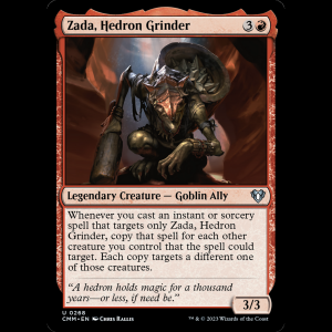 MTG Zada, Hedron Grinder Commander Masters cmm#268