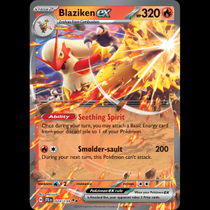 Pokemon TCG Blaziken ex - Journey Together sv9-24 holofoil