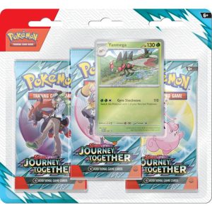 Pokemon TCG Blister 3 Booster Journey Together Ingles