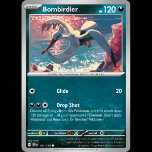 Pokemon TCG Bombirdier - Journey Together NM sv9-101