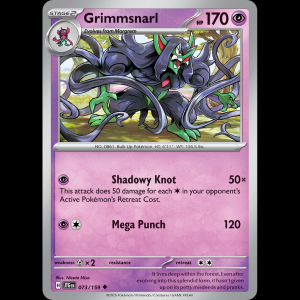 Pokemon TCG Grimmsnarl - Journey Together NM sv9-73
