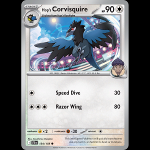Pokemon TCG Hop's Corvisquire - Journey Together NM sv9-134