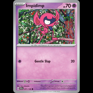 Pokemon TCG Impidimp - Journey Together NM sv9-71