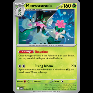 Pokemon TCG Meowscarada - Journey Together NM sv9-18